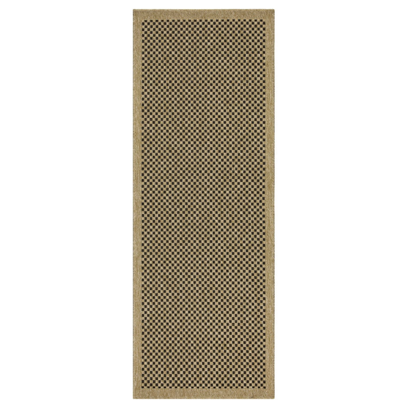 Tapis rectangulaire Haggi, Tapis de couloir 2 pi 7 po x 7 pi 3 po