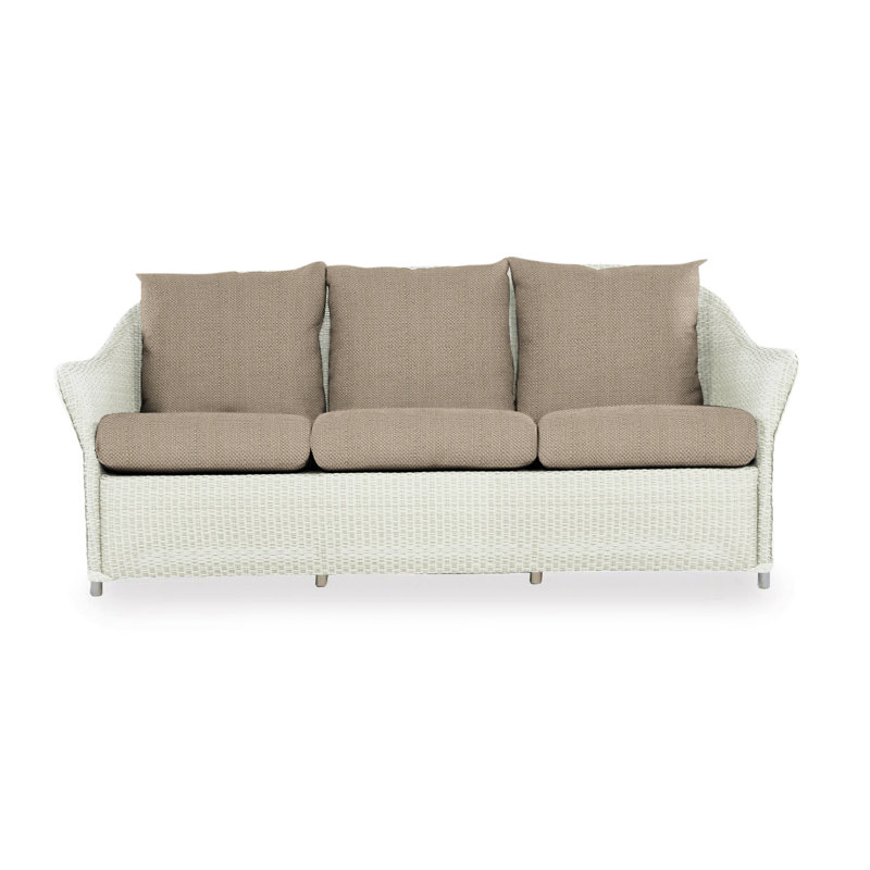 Weekend Retreat Outdoor 3 - Seat Patio Sofa, Callen Driftwood, Linen