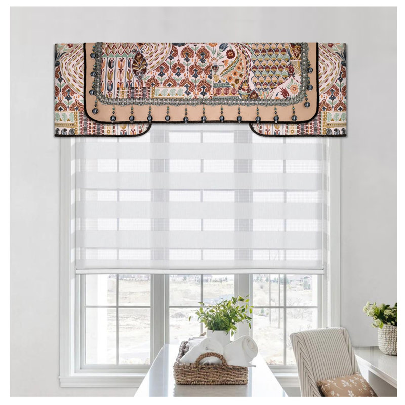 DIY No-Sew Straight Cornice Valance Kit for Custom Window Treatments