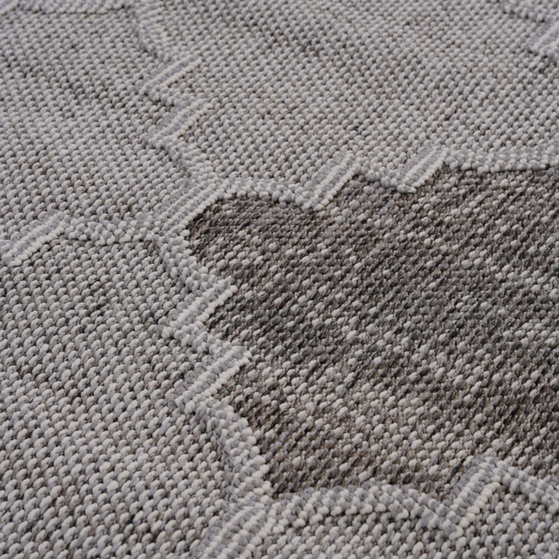 Tapis intérieur / extérieur Trellis, résistant aux taches et sans perte de poils pour une utilisation polyvalente