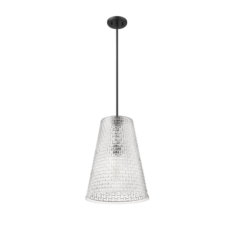 Cheston 1 - Light Single Pendant, Matte Black