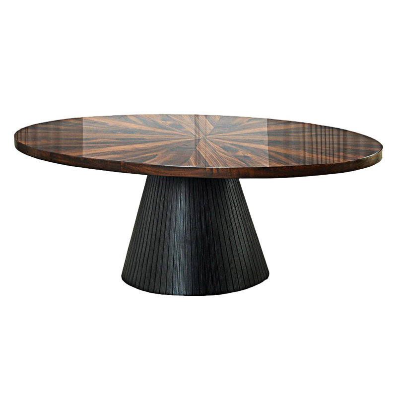 Contemporary Oval Coffee Table