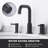 8 In. Bathroom Basin Faucet With Drain Kit-117215683