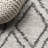 Schlemmer Diamond Trellis Shag Beige/Dark Gray Rug-627331812