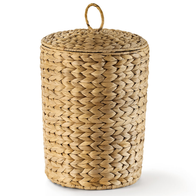 Poubelle en osier avec couvercle BLUEWEST 3 gallons