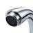8" Widespread Double Handle Waterfall Bathroom Faucet with Pop-Up Drain