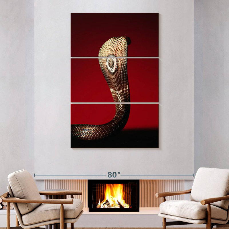 Brampt Cobra, 74" H x 48" W