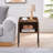 Kazuyo Midcentury Modern 2 Tier End Table-1833413084