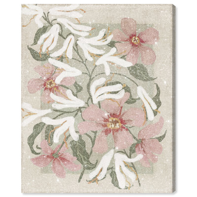 Periwinkle And Lily Print by Oliver Gal