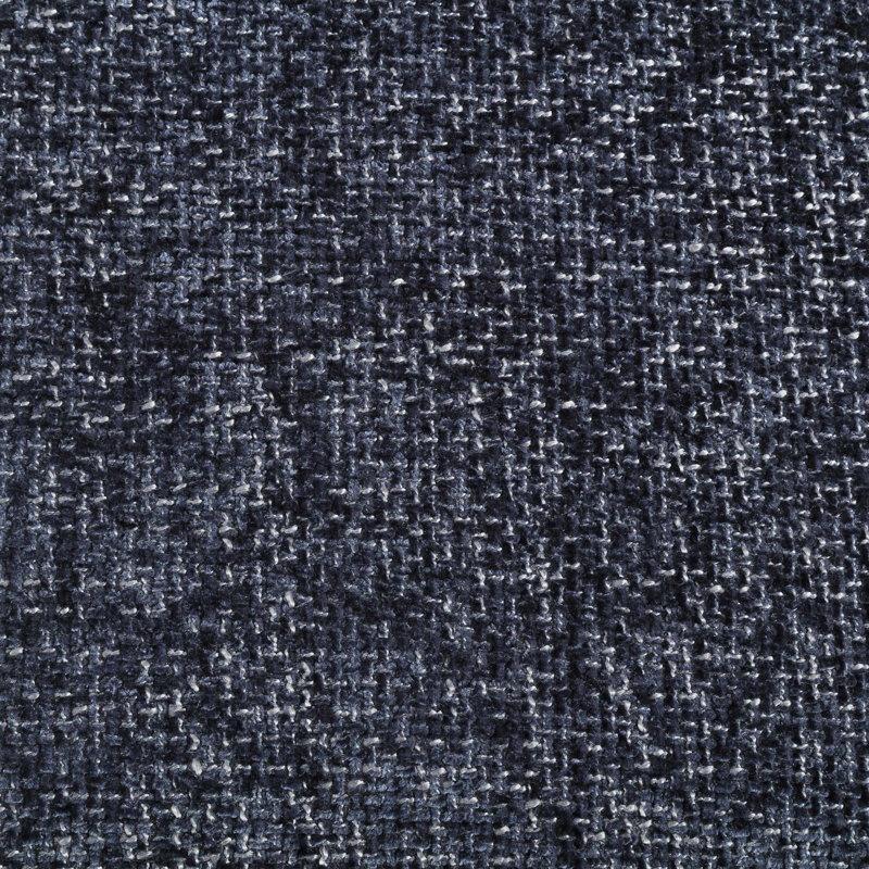 Bale 202" Upholstered Sectional, Navy Chenille Fabric