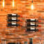 Wall Mounted Wine Bottle Rack Silver