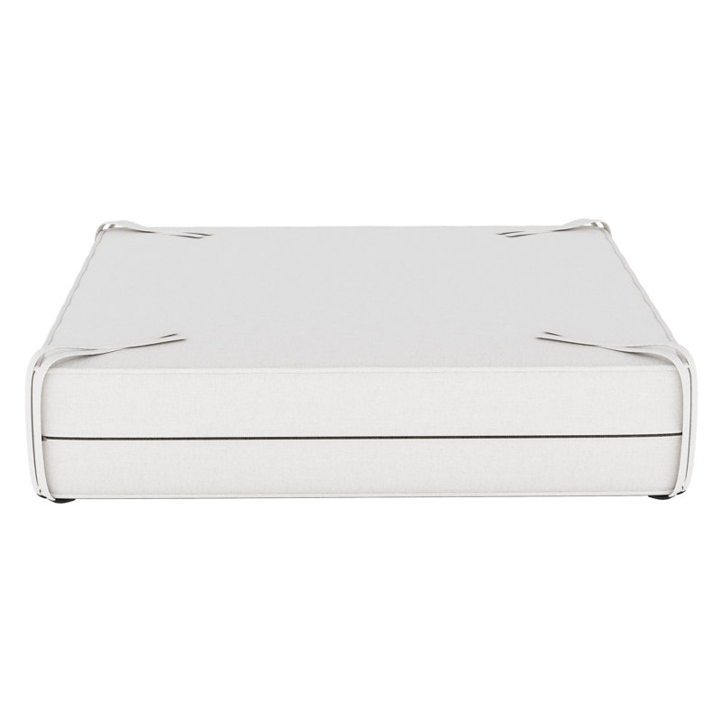 Sunbrella® Outdoor Ottoman Cushion, Canvas Natural Sunbrella® Canvas