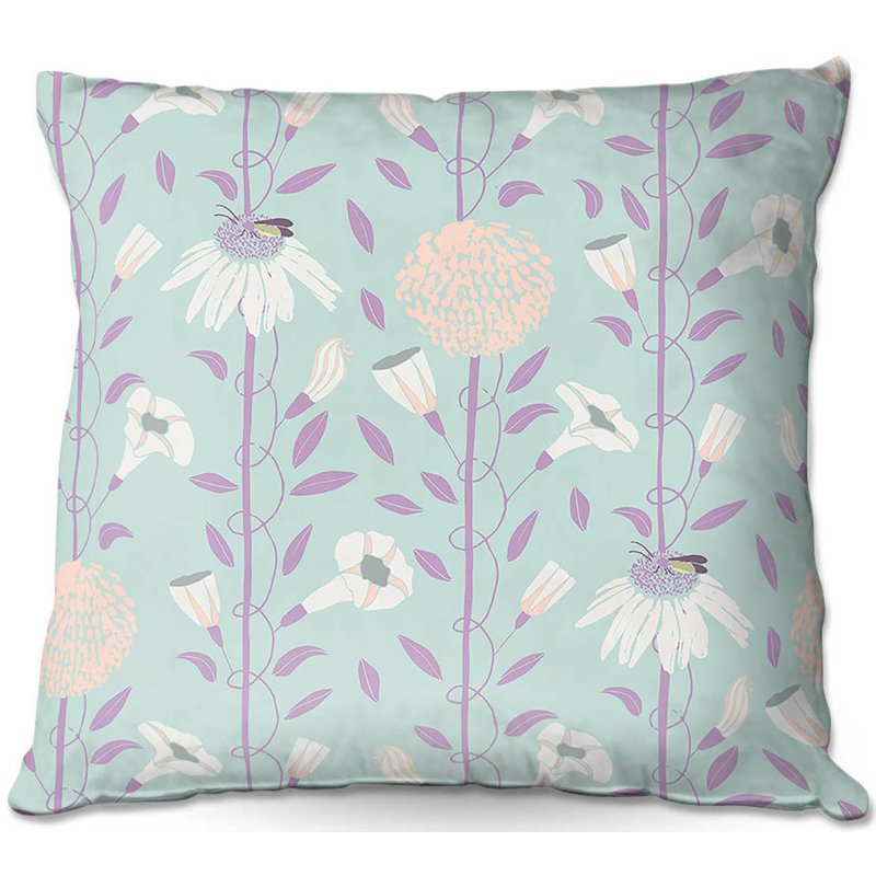  Coussin Couch Flowers in the Sky, 20 po x 20 po