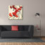 «Poppies And Cream 2» par Shirley Novak, art mural sur toile-873997197