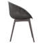 2 chaises longues d'intérieur / extérieur modernes gris chaud toutes saisons, en plastique PP, légères pour la terrasse, la plage, le salon, le matériau, l'installation simple, le plancher, le filet, le support ergonomique et le portable-121046362