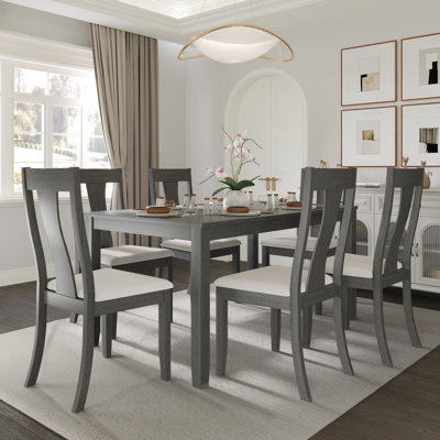 Ocossio 6 - Person Four Leg Dining Set