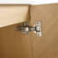 Meuble-lavabo de 30 po avec lavabo d'art en céramique et dalle de pierre artificielle, porte à fermeture en douceur, montage mural, contreplaqué