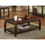 3-Piece Rectangular Wood 1X Coffee Table 1X Sofa Table 1X End Table Set Brown Finish Living Room