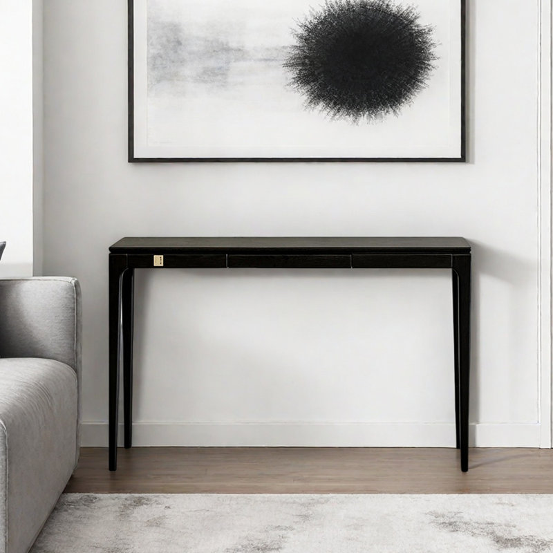 Modern Minimalist Console Table, 33.46" H x 47.24" W x 12.6" D