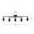 34'' 5 -Light Fixed Track Track Kit with Dimmable and Adjustable Head