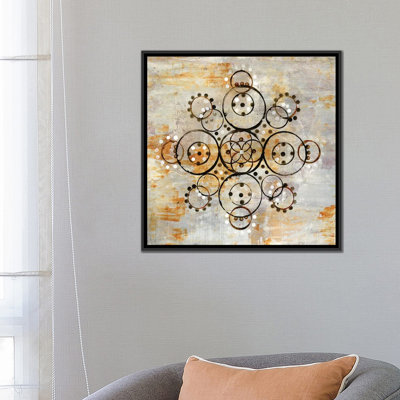 " Saffron Mandala I " by Melissa Averinos
