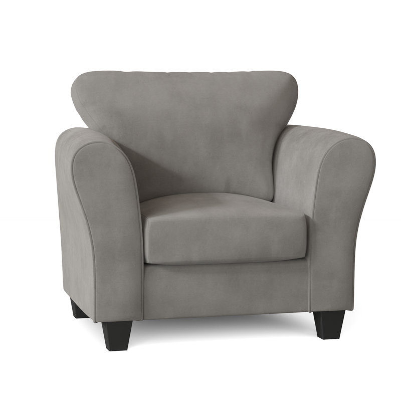 Fredericktown Upholstered Armchair, Bulldozer Lightning