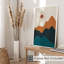 «Landscape and Nature Boho Sun Bohemian», reproduction d'art sans cadre