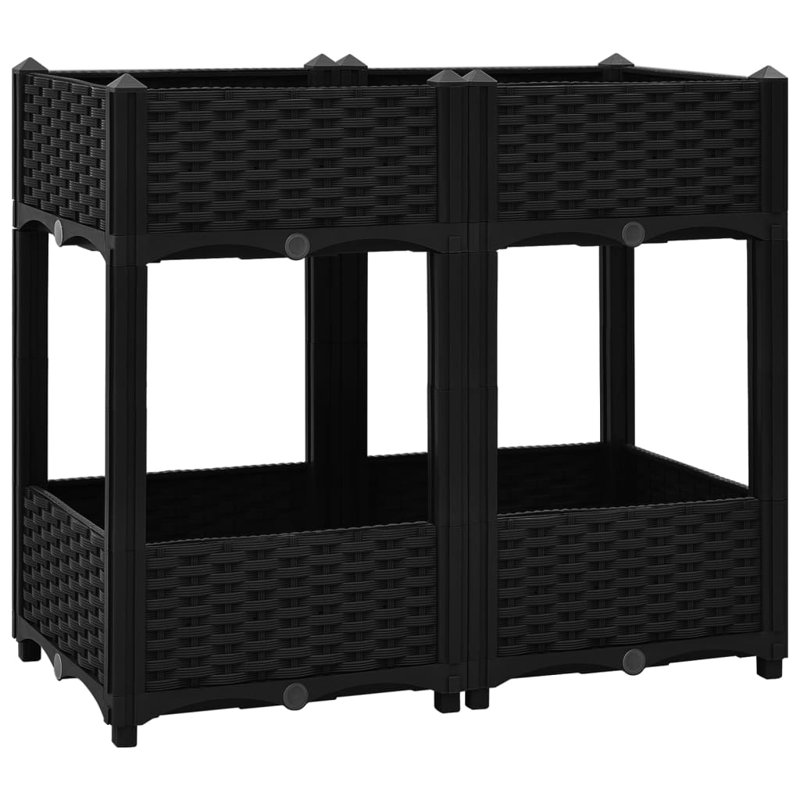 Rossmoyne Raised Garden Bed,  Black
