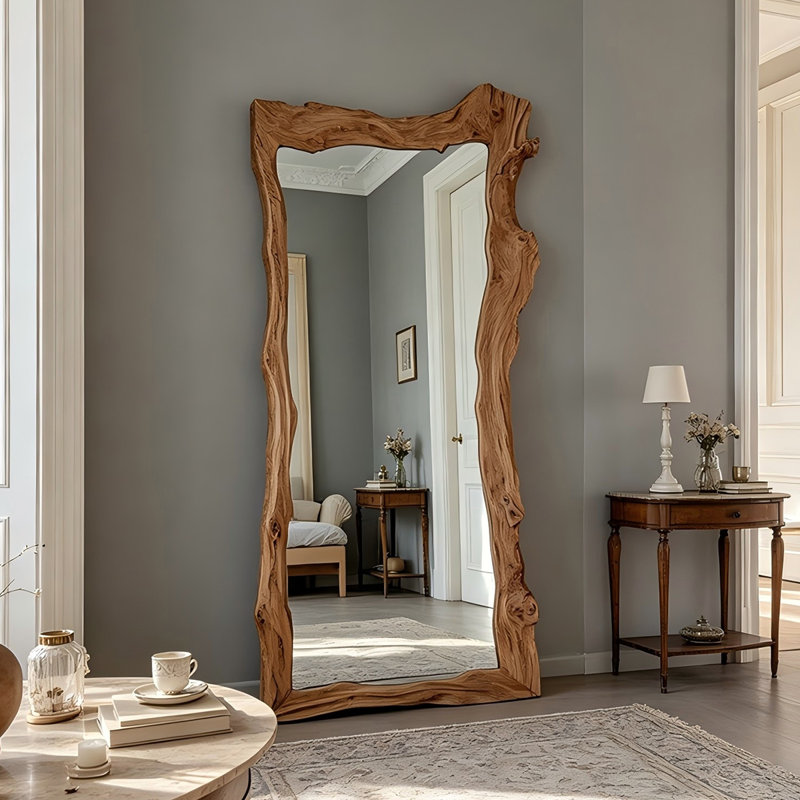 Miroir de plancher 62,99 ", H 62,99 po x l 23,62 po x P 1,18 po