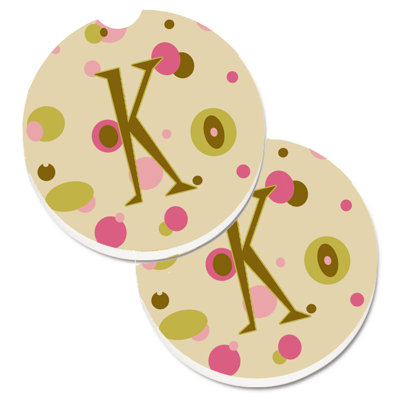 Sous-verre Initiale Monogram