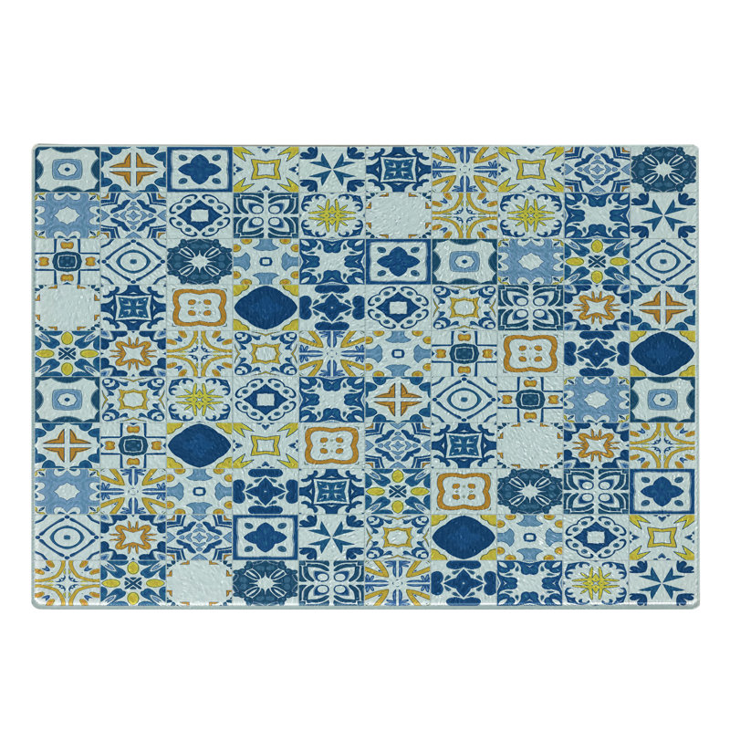 Planche à découper en verre trempé Ambesonne