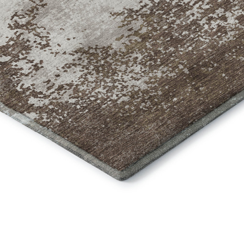 Premium Machine Washable Diskin AMF1027 Modern Rug, Rectangle 10' x 14'