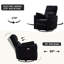 Fauteuil inclinable pivotant électrique avec coussins ajustables-481324026-496609760