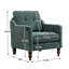 Chaise en chenille Accent Comfy