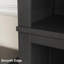 Bibliothèque campagnarde de 71 po avec tablettes réglables et 31,5 po de largeur, bibliothèque haute à 5 niveaux, bibliothèque rustique rétro