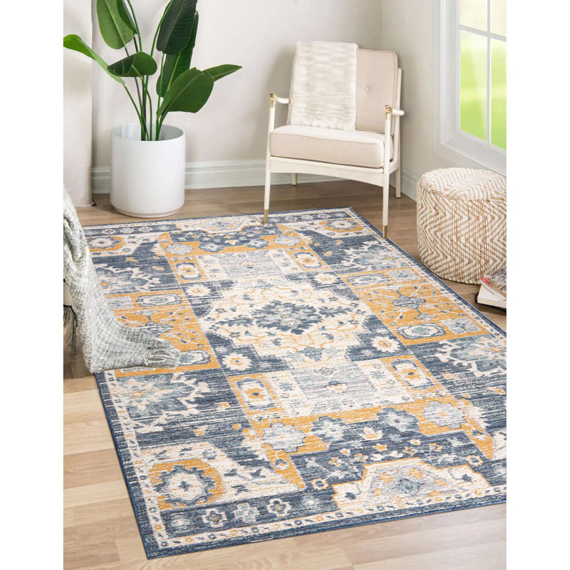 Tapis intérieur / extérieur Bentzel, Runner 2'2" x 7'6"