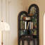 Armoire de coin en bois massif rétro français-515003057