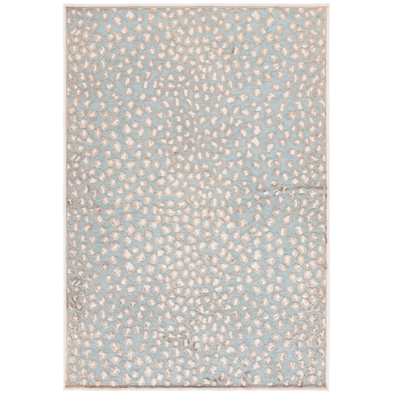 Banerjee Paradise Performance Animal Print Rug, Rectangle 2'7" x 4'