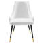 Chaise parsons capitonnée en velours-148914988