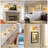 Vintage Wireless Rechargeable Armed Sconce with Remote and Bulb