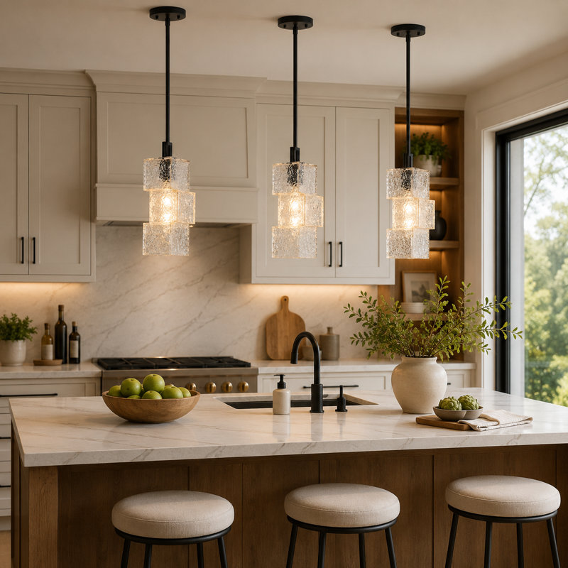 Karagh 1 - Light Matte Black Pendant(1-Set)