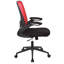 Fauteuil de bureau pivotant à hauteur réglable avec support en bois-1191918051