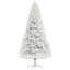 Arbre de Noël artificiel de 6 pi de hauteur, arbre de Noël non éclairé avec 1000 pointes de branches, ouverture automatique, base en acier, décoration des Fêtes pour le bureau personnel