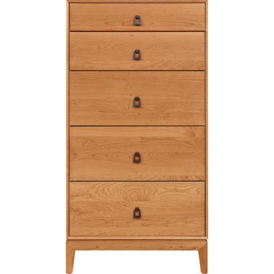 Mansfield 5 - Drawer Solid Wood Dresser