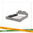 Queen Size Cloud-Shaped Headboard Upholstered Platform Bed-2119681085