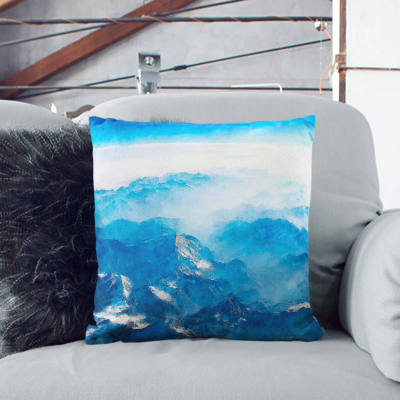 Square Cushion, 55cm H x 55cm W x 20cm D, Black