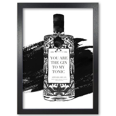 Gin To My Tonic - Single Picture Frame Print