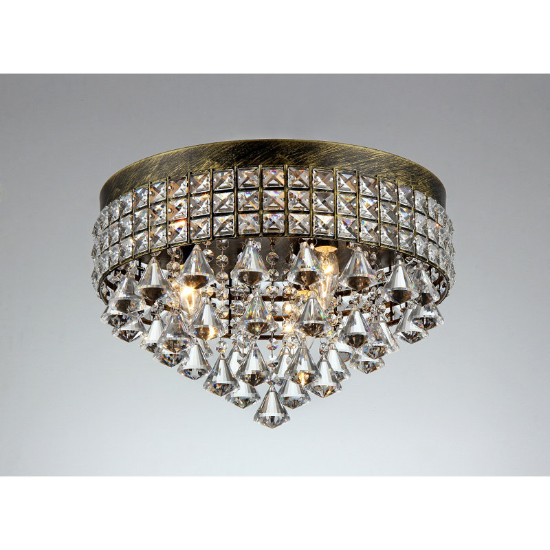 Auxvasse Crystal Flush Mount
