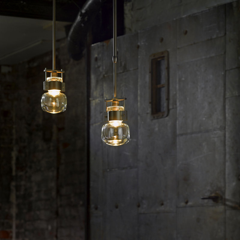 Cuff 1 - Light Single Globe Pendant, Dark Smoke, Medium