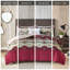 Édredon très grand avec coussin décoratif - édredon 100% imprimé, 2 taies décoratives et housse décorative incluse
